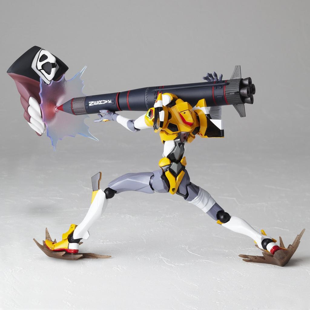 Revoltech EVANGELION EVOLUTION Evangelion Unit 0 140 мм окрашенная подвижная фигурка (пересмотренный) приблизительно. АБС и ПВХ EV-010