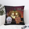 Bubu & Dudu Halloween Pillow Cover Retro Trendy Pillow Case For Living Room Chair Cushion Cover Square Printed Pillowcases Gift