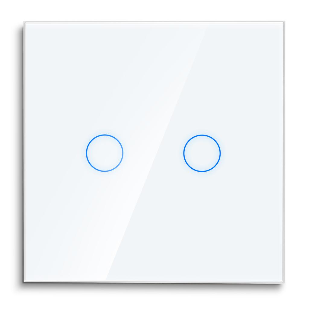 Смарт-сенсорные выключатели Tuya плюс USB-разъемы, вилка типа C, стандарт ЕС, Smart Life, Google Home, управление приложением Alexa