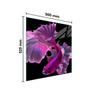 Glass protective plate for the stove 50x52 Fish