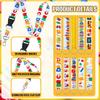 Ctosree 40 Pcs Teacher Lanyards for ID Badges Keys Wristlet Strap Set Keycha Hand Wrist Lanyards Teaching Lanyard Key Chain Holder Teacher