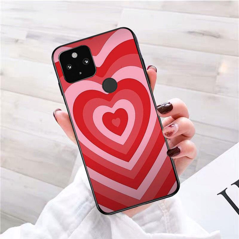 Модный чехол для телефона Latte Love Coffee Heart для Google Pixel 7 Pro 7 6A 6 Pro 5A 4A 3A Pixel 4 XL Pixel 5 6 4 3 XL 3A XL 2 XL