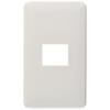 Panasonic (Panasonic) Modern Plate for 1 Piece White WN6001SW