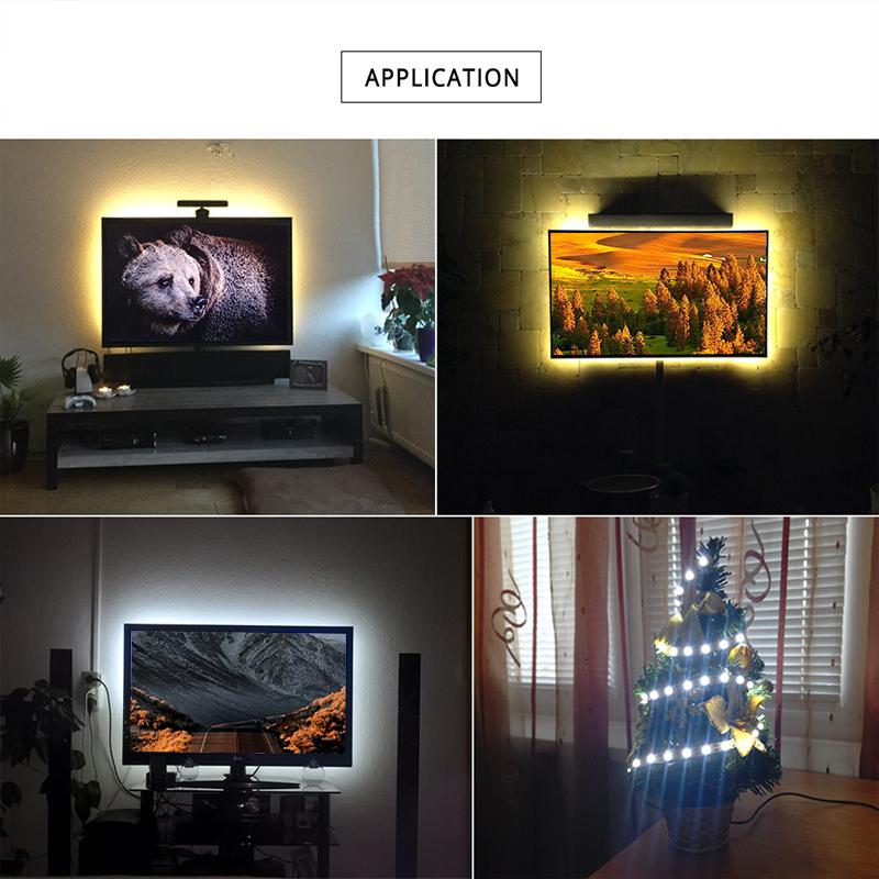 Светодиодная лента DC5V с USB-кабелем 50см 1М 2М 3М 4М 5М