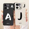 Чехол для Realme 16 Pro Plus Чехол RMX5131 Роскошный Модный Крутой Силиконовый Чехол для Телефона с Буквами от A до Z Для Realme 16 Pro+