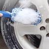 Car Tire Rim Wheel Hub Cleaning Brush with Long Handle Multipurpose Detachable Portable Car Wash Brush Maintenance Tool