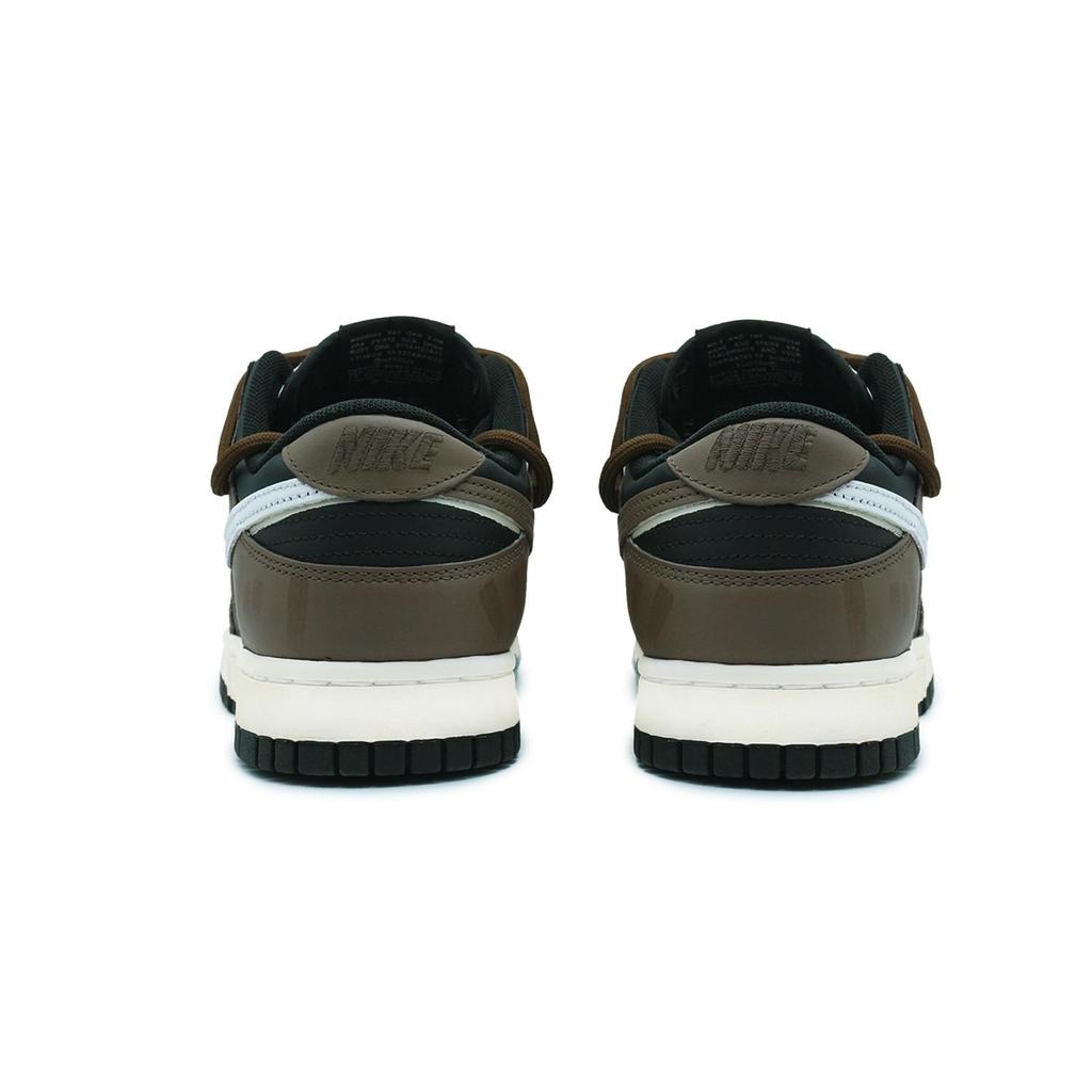 Nike Кроссовки Dunk Low Skateboard Мужские Черно-коричневые DD1391-100(Команда108-)