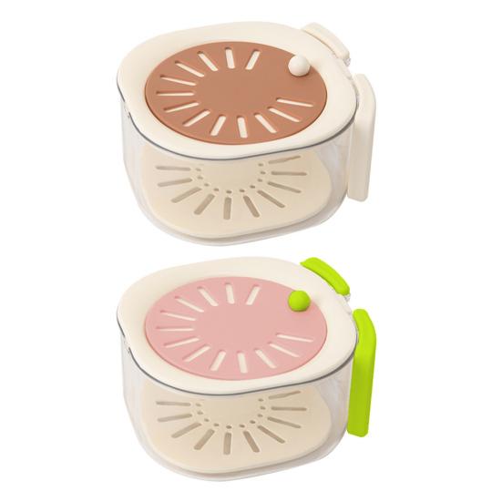 Корзина для сушки с разборной конструкцией Прозрачная видимая Штабелируемая Многофункциональный контейнер для сушки Полый сетчатый поддон