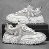 Men's Casual Sneakers 2025 New High Quality Platform Thick Soled Height Increasing Breathable Running Shoes Zapatos Para Hombres