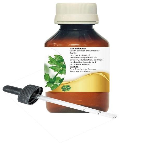 Levenmooi Parsley Leaf (Petroselinum Crispum) Pure & Natural Therapeutic Grade Essential Oil Plastic with Dropper