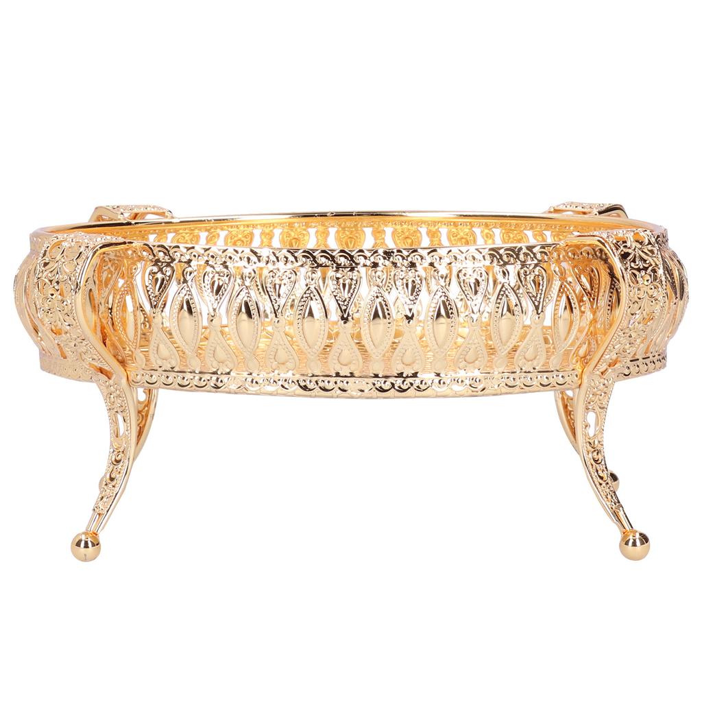 Zinc Alloy Fruit Tray Party Decorative Food Dessert Storage Plate Snack Storage Dish