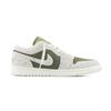 Jordan Air Jordan 1 SE The Wizard Of Oz Low top Vintage Basketball Shoes Unisex White Green HV4089-201(Team448-)