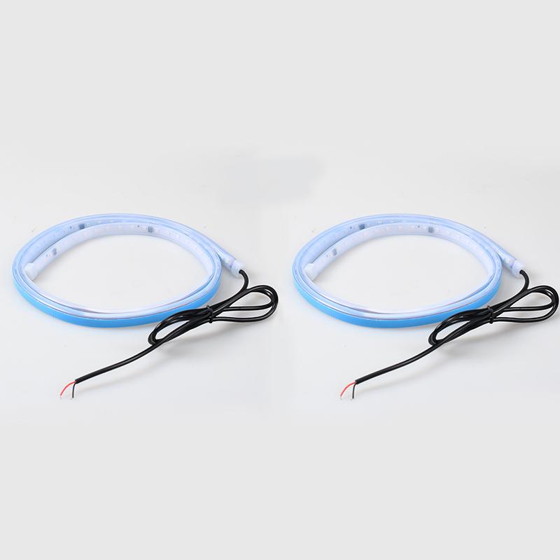 Украшение двери автомобиля, приветственные световые полосы, стробоскопические мигающие огни, безопасность, 12 В, 120 см, светодиодное предупреждение об открытии, светодиодная лента для лампы окружающего освещения, авто