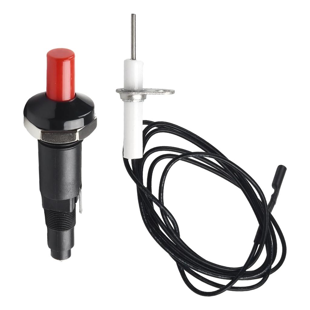 Push Button Piezo Ignitor With Cable Spark Ignition Kits With Cable Push Button Igniter For Gas Grill Cooking Eating BBQ Tools