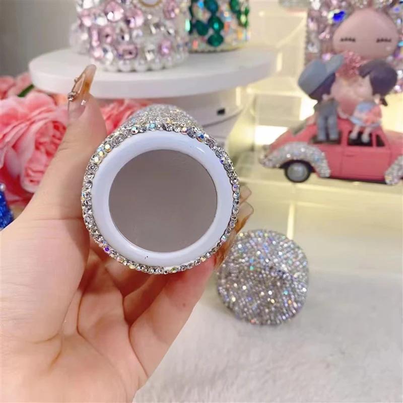 150 мл мини-изолирующая кружка с двойными стенками из нержавеющей стали, бутылка для воды, портативный термос, термос, блестящая ромбовидная кружка для кофе