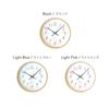 KATOMOKU plywood clock 20 Light Pink Wall Continuous Second Diameter km-119LPRCS Clock, Hand, 25.2cm (SKP Radio-Controlled Clock)