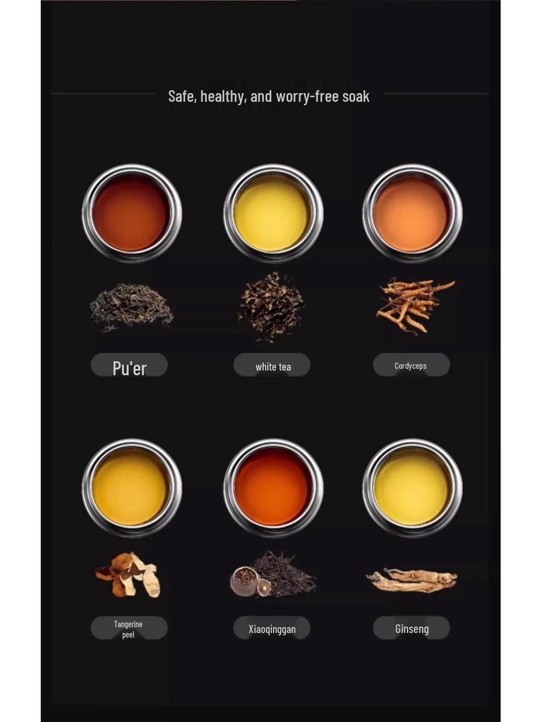 Антибактериальная титановая термокружка с разделителем для чая, подарочная коробка - Портативная, высококлассный бизнес-подарок для мужчин и женщин