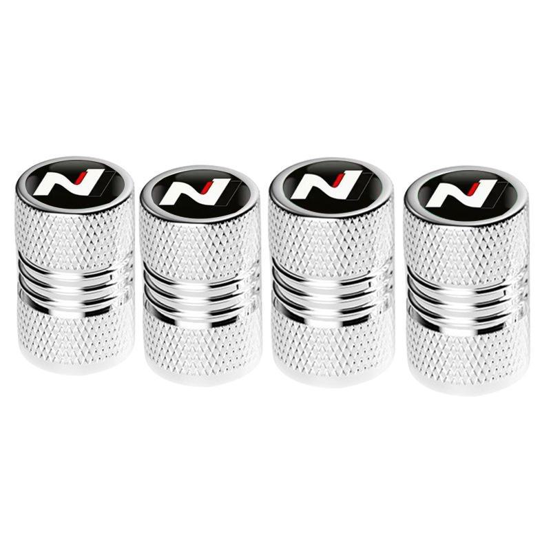 Колпачок золотника с логотипом из алюминиевого сплава для украшения ступицы колеса - универсальный трансграничный дизайн ленты.