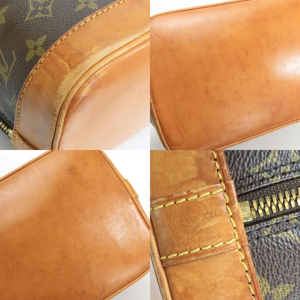 Used LOUIS VUITTON Handbag Alma old type M51130 Monogram Brown Brown Classic