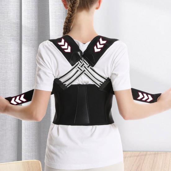 Posture Corrector Adjustable Breathable Men Women Students Back Support Shoulder Back Brace Anti-hunchback Correction Belt Strap