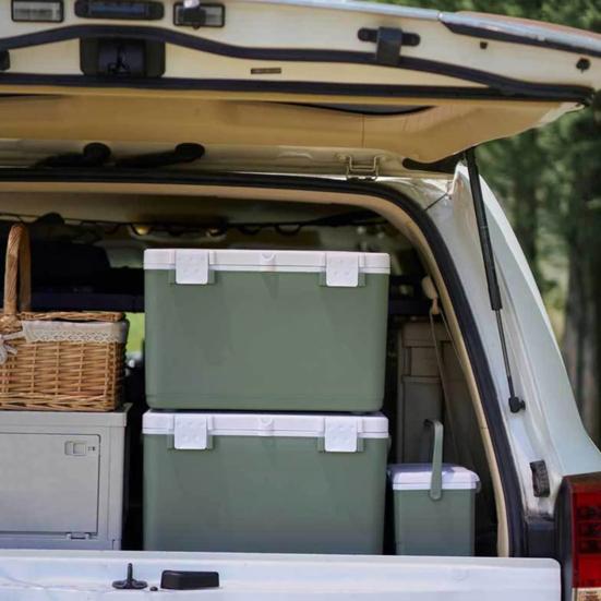 Портативный кемпинговый холодильник 3л, коробка для хранения продуктов, большая емкость, автомобильное ведро для льда, уличный холодильник, оборудование для кемпинга, барбекю