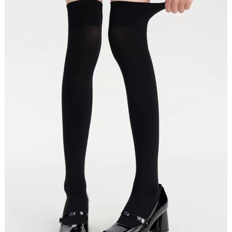 Неоновые цветные чулки до бедра, женские сексуальные чулки, оранжево-желтые, вечерняя одежда, гольфы для женщин и девочек