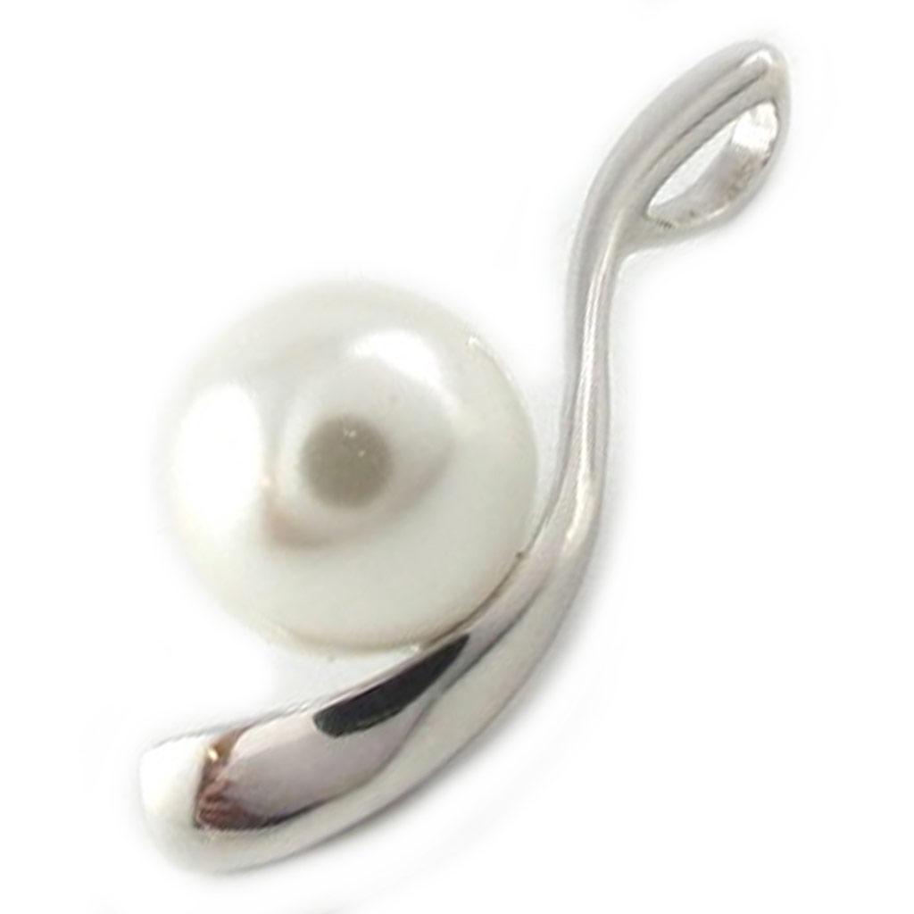Les Trésors De Lily [L1797] - Pendentif Argent 'Perla' blanc