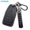 Кожаный чехол для ключей от машины, брелок с дистанционным управлением, защитный чехол, автомобильные аксессуары для Dongfeng Nissan Venucia Star V 2020 2021