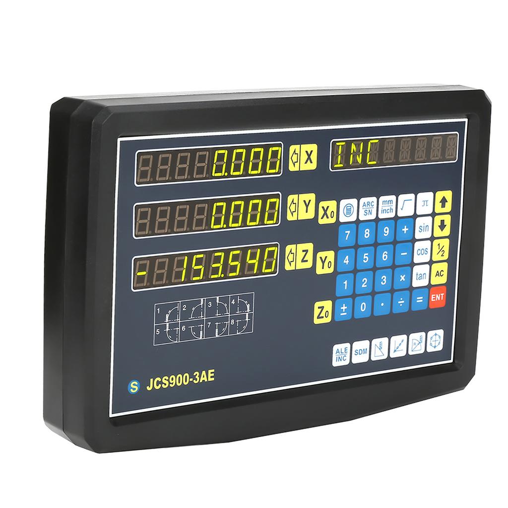 JCS900 3AE 100mm 300mm 500mm Digital Readout Linear Scale Encoder