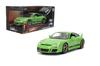 Jada Toys Форсаж Масштабная Литая 2007 Porsche 911 GT3 Открывающиеся Детализированные Резиновые Шины Возраст Аутентичный Форсаж 10 и 124 - Двери, Интерьер, - 8+ -