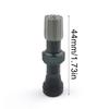 Mountain Bike Tyre Core Aluminum Alloy Tyre Stem for Mountain Bike Bicycle Tyre Core with Fine Workmanship for Fitness Traveling