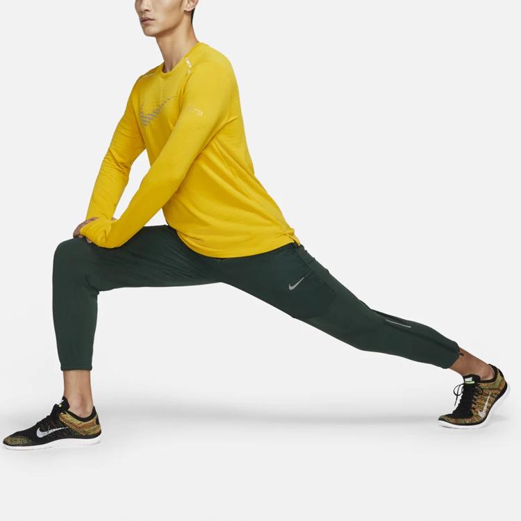 Nike Спортивные штаны мужские зеленые утепленные CU5519-397