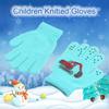 Baby Boys Girls Soft Non-slip Cute Cartoon Kids Gloves Thick Warm Knitted Mittens