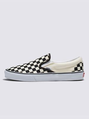 Классические туфли-лодочки с шахматной доской Core Slip On Vn000eyebww1