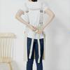 Hanging Neck Household Waterproof Apron Cotton Kitchen Apron Japanese-style Apron  Restaurant