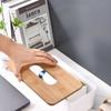 1 шт. Коробка для салфеток Белая Черная Доступна Бамбуковая Крышка Контейнер для Бумаги Спальня Кухня Гостиная Стол Аксессуар для Хранения Салфеток ZYF