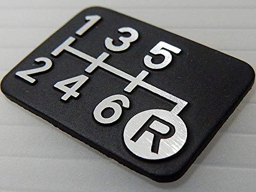 Tuningfan Пластина переключения передач с алмазной огранкой, нижняя правая, для автомобиля R6MT SPP-K602