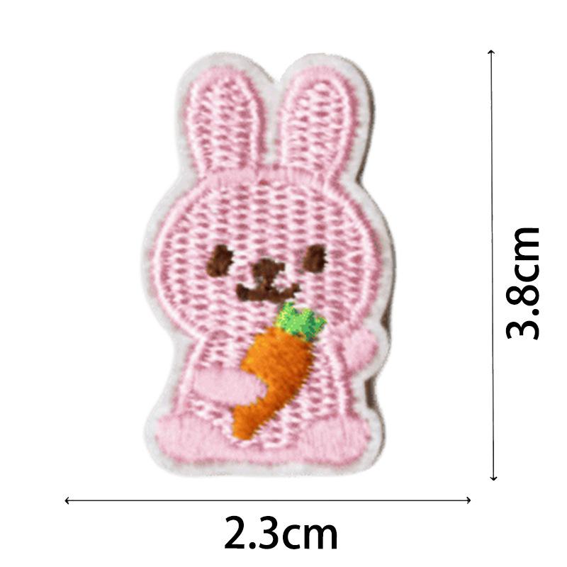 Embroidery Cloth Sticker Cartoon Animal Flower Embroidery Sticker Patch Hole Sticker Decorative Sticker Patch Patch Sticker