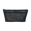 MUJI Nylon Mesh Pencil Case with Width 17 X Height 10 X Gusset 5 Cm NDE06A1S Gusset, Black, Approx.