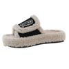Xiaoxiangfeng Mao Mao Slippers 2025 New Autumn and Winter Indoor Home Cotton Mop Outdoor Wear Non-slip Premium Cotton Slippers Women