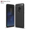 Brushed Black Carbon Fiber TPU Case for Samsung Galaxy S9+