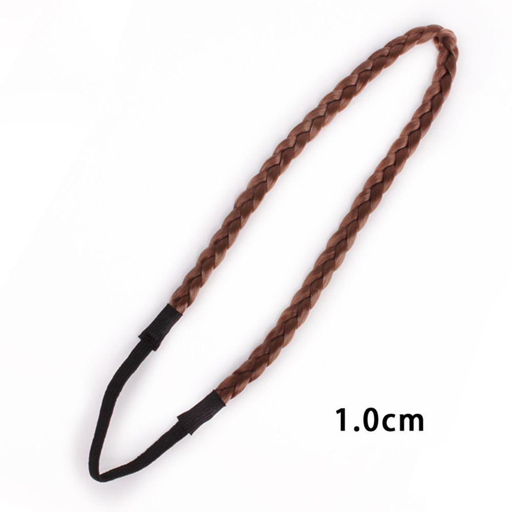 Elastic Hair Accessories Headwear Twisted Wig Headband Synthetic Wig Hair Bands Braided Headband