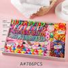 Princess Hair Accessories Set for Kids – Clips, Scrunchies & Claw Clips with Elastic Ties, Gift Box for Daily Wear