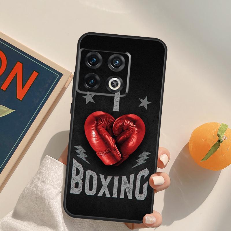 Boxing Gloves Case For OnePlus 15 13 12 11 13R 12R 10T 8T 13T OnePlus Nord 5 CE 3 2 4 Lite N20 N30 Cover