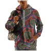 Men's Loose Printed Hooded Sweatshirt Men's Casual Fashion Sports Sweatshirt