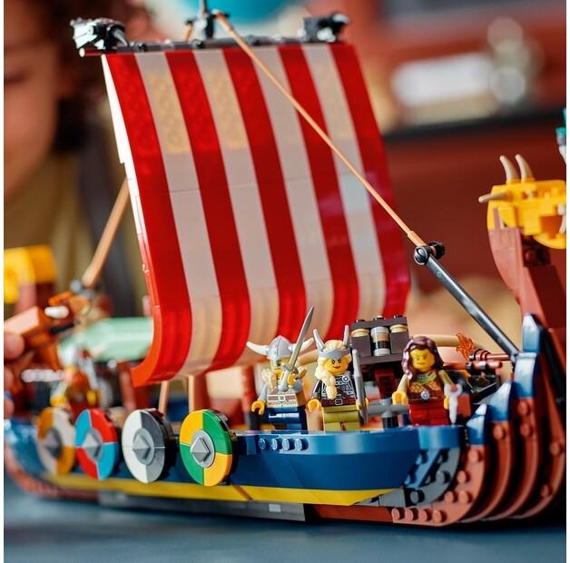 LEGO Creator 31132 Корабль викингов и змей из Мидгарда