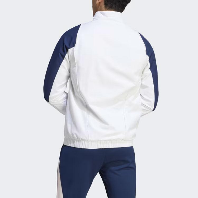 adidas AJAX AMSTERDAM TIRO 23 ПРЕДСТАВИТЕЛЬНАЯ ТРЕК-КУРТКА Куртки и пальто Мужские Белый HZ7767