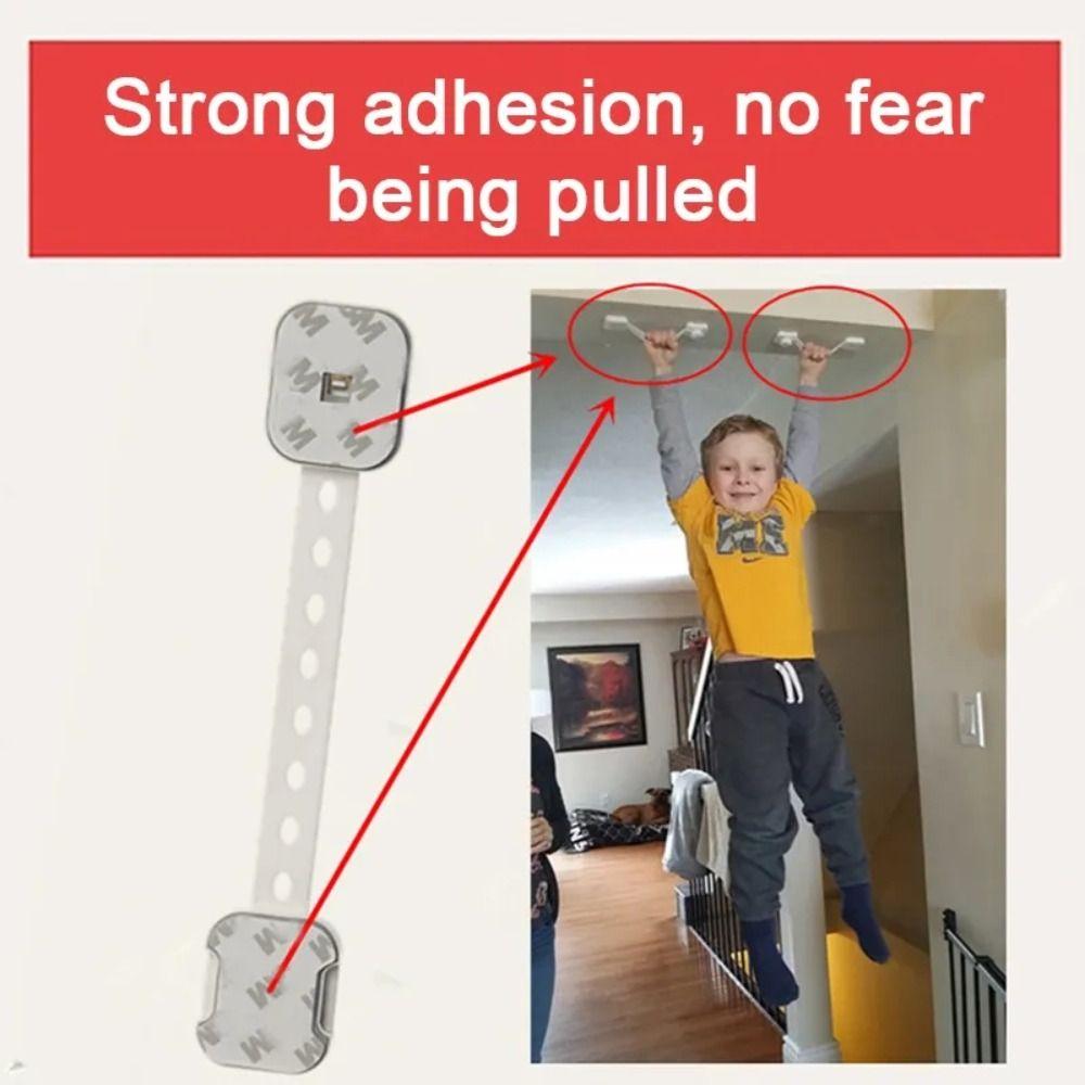 Strong Fixation Child Safety Lock Plastic Drawer Lock Portable Refrigerator Door Lock Toddler