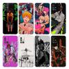 Clear Case For Samsung Galaxy A52 A12 A51 A32 A21s A71 A32 A22 50 A70 A31 A72 5G Phone Cover Cute Cartoon Chainsaw Man