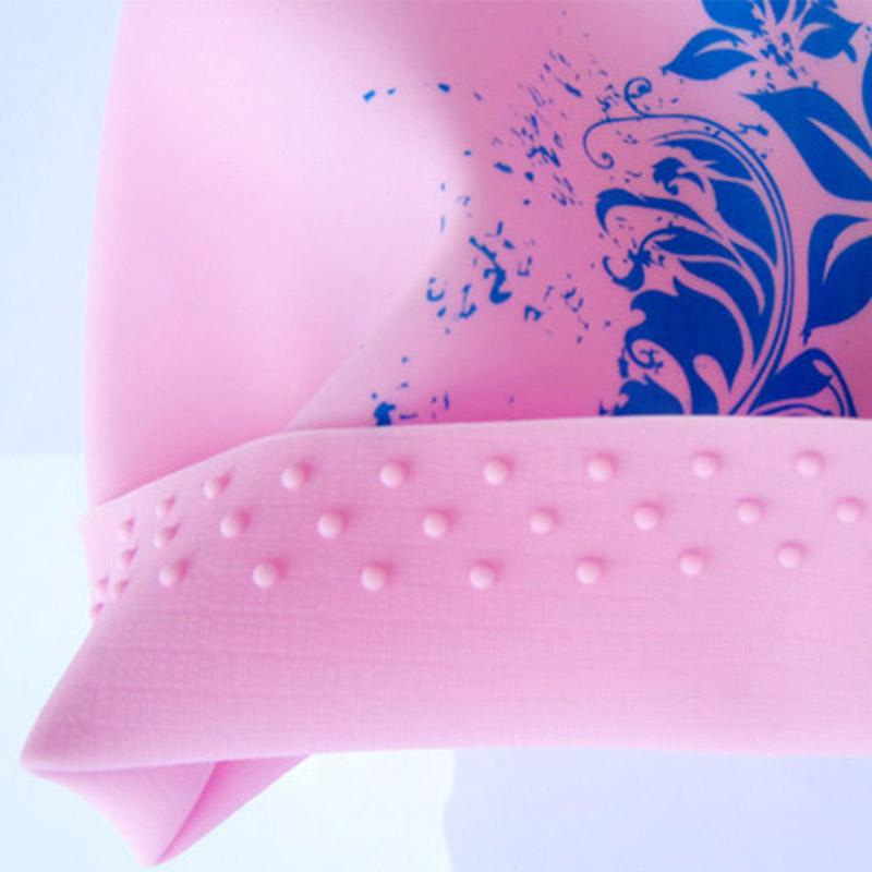 New Silicone Swimming Cap Long Hair Women's Waterproof Swim Caps Ladies Diving Hood Hat Kids Garras Natacion Casquette